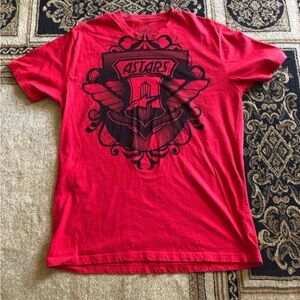 Alpinestars Red Short Sleeve Graphic Tee